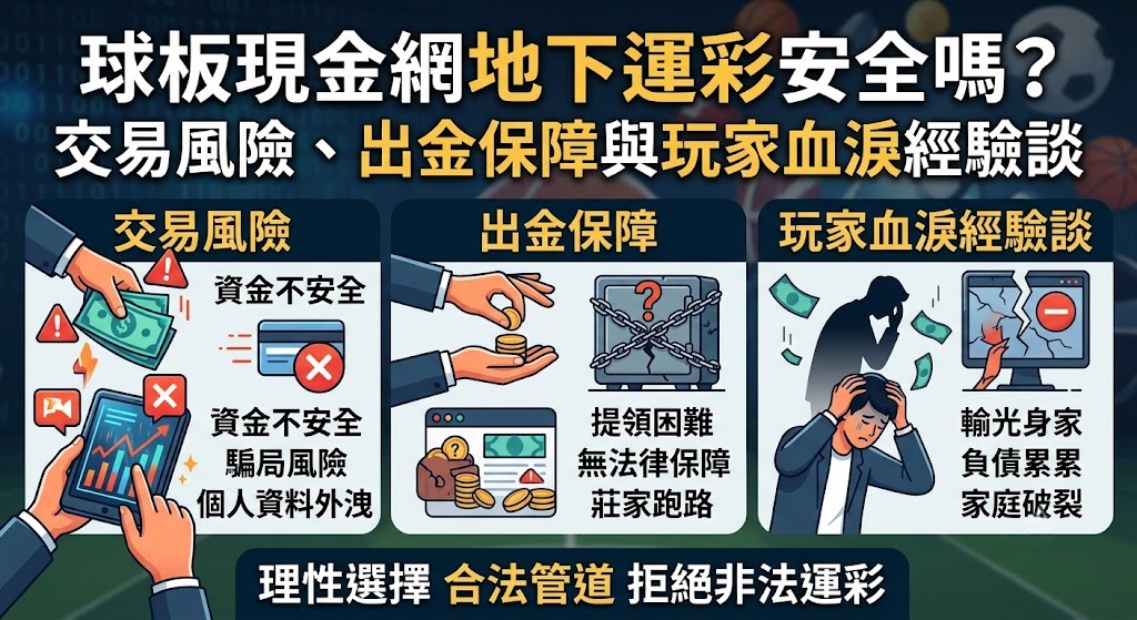 拒絕非法賭盤，唯一選擇台灣運彩保障權益！  
